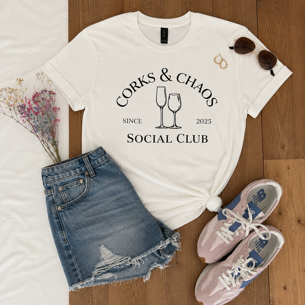 Corks & Chaos Social Club Tee — The OG | Limited Edition