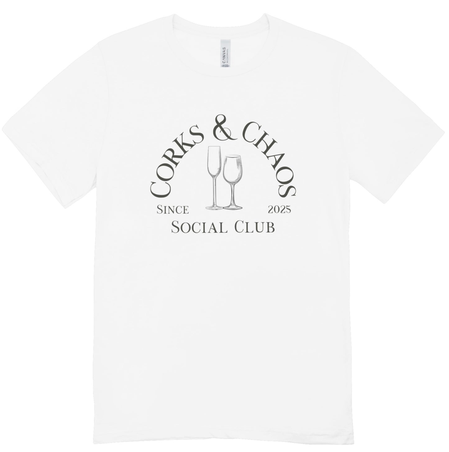 Corks & Chaos Social Club Tee