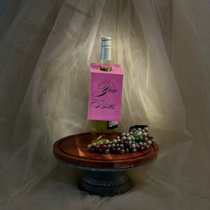 Thankful for You and This Bottle | Funny Bottle Gift Tag
